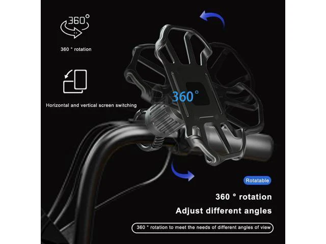 Alt view image 5 of 6 - Cycling Phone Stand Magnetic Car Mobile Support Bracket Adjustable Shockproof Bike Motorcycle Phone Holder for Phone