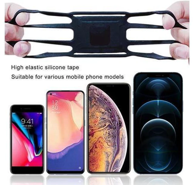 Alt view image 6 of 6 - Cycling Phone Stand Magnetic Car Mobile Support Bracket Adjustable Shockproof Bike Motorcycle Phone Holder for Phone