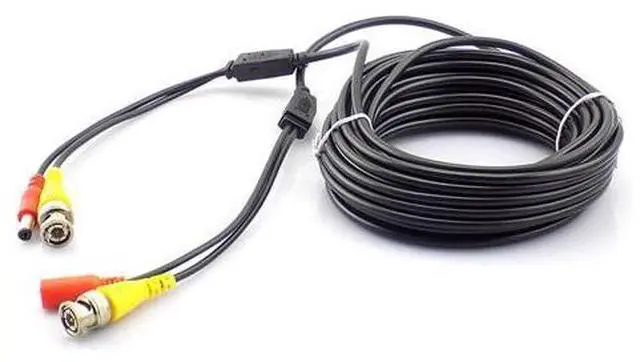 Alt view image 4 of 5 - 10M 20M CCTV Camera Cable DVR Recorder System Video Cable DC Power Security Surveillance BNC Cable (10M)
