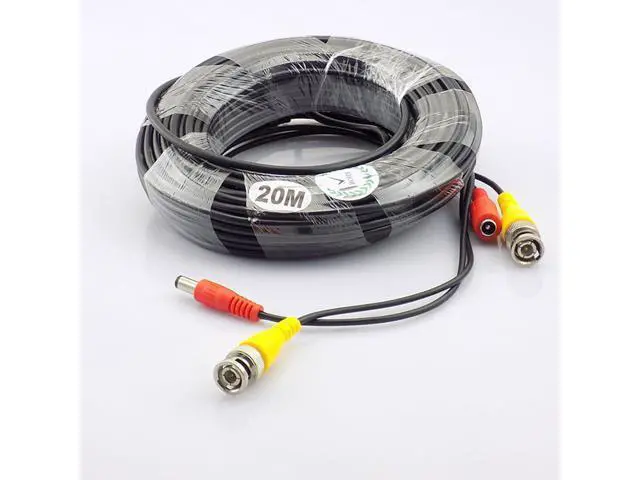 Alt view image 5 of 5 - 10M 20M CCTV Camera Cable DVR Recorder System Video Cable DC Power Security Surveillance BNC Cable (10M)