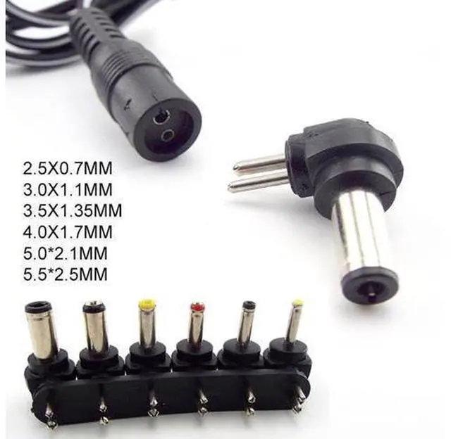 Alt view image 3 of 6 - 3V 4.5V 5/6/7.5V 9V 12V 2A 2.5A AC/DC Adapter Adjustable Power Supply Universal usb power Charger for pc notebook cctv camera L Plug type: UK Plug