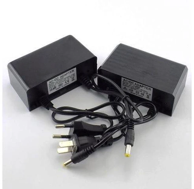 Alt view image 2 of 6 - Waterproof outdoor AC/DC Power Supply 12V 2A 2000ma 100-240V EU Plug Power Adapter Charger for CCTV Camera LED Strip Light L19 Plug type: EU plug