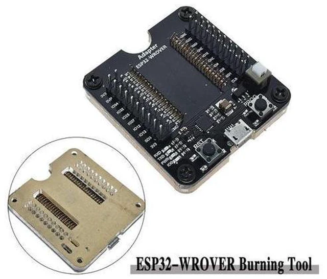 Alt view image 7 of 7 - ESP8266 ESP32 ESP-WROOM-32 ESP32-WROVER Development Board Test Burning Fixture Tool Downloader for ESP-12F ESP-07S ESP-12S(ESP32-WROVER)