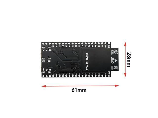 Alt view image 3 of 5 - ESP32-S2 development board ESP32-S2-WROVER-I Minimum system board ESP32-S2-WROOM-I Core board(ESP32-S2-WROVER-I)