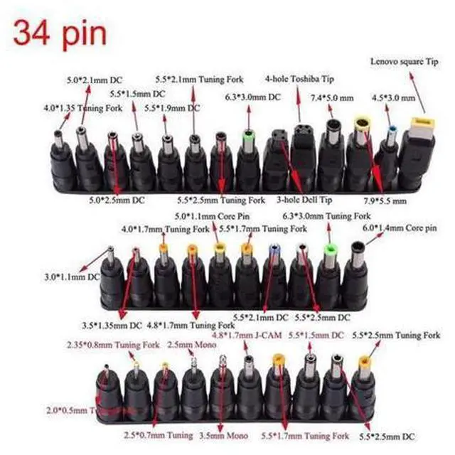 Alt view image 3 of 6 - DC 5V to DC 9V 8.4v 12.6v 12V Step UP Module USB power boost Cable line Converter with 34pcs DC female charger Adapter Plug p1(DC with 5v to 12v)