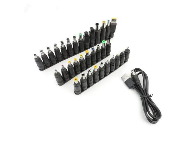 Alt view image 5 of 6 - DC 5V to DC 9V 8.4v 12.6v 12V Step UP Module USB power boost Cable line Converter with 34pcs DC female charger Adapter Plug p1(DC with 5v to 12v)
