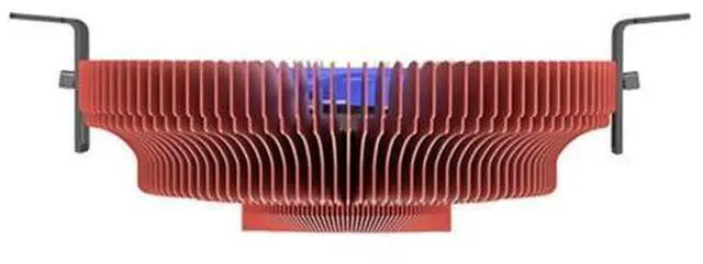 Alt view image 3 of 5 - E86 Utral Thin 28mm PWM Fan Cooler 1U Server HTPC Mini PC Cooling Fan Low Noise CPU Radiators For LGA775/155/1156/AM4