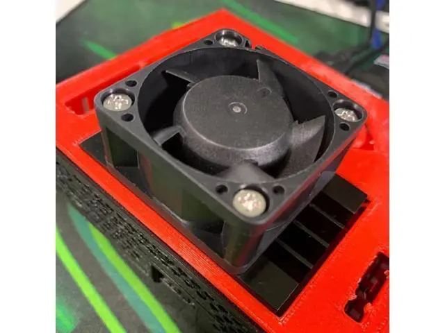 Alt view image 4 of 6 - 4cm Cooling Fan for Jetson-Nano 2GB/4GB (A02/B01/SUB) 5V 4PIN Anti Reverse Connection PWM Strong Speed Regulating Fan