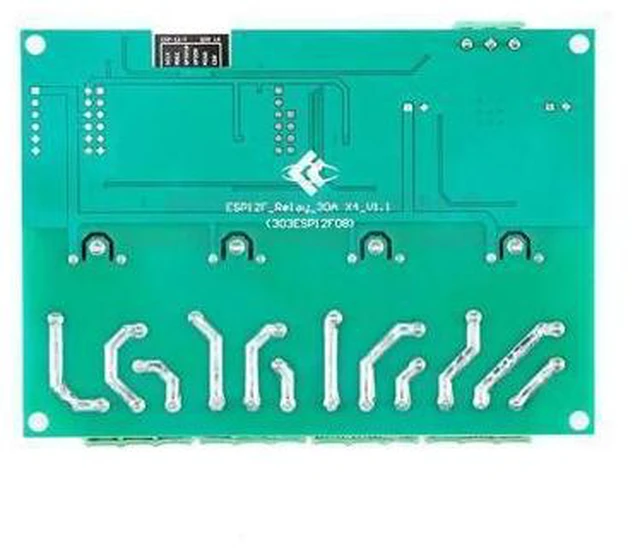 Alt view image 2 of 4 - ESP8266WIFI four-way 30A relay module ESP-12F development board secondary development DC7-28/5V