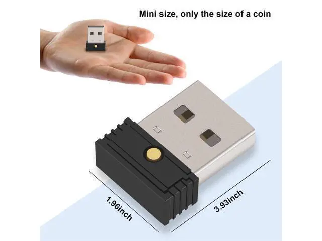 Alt view image 4 of 6 - 2Pcs USB Mouse Jiggler,Undetectable Automatic Computer Mouse Mover Jiggler, Keeps Computer Awake,Simulate Mouse Movement
