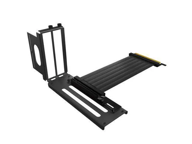 Alt view image 3 of 4 - Hipesen High Speed PCI Express Riser Card Bracket PCI-E 3.0 x 16 Riser Card Extender Ribbon Flexible Extension Cable 90 Degree for Computer Graphic Cards (30CM)