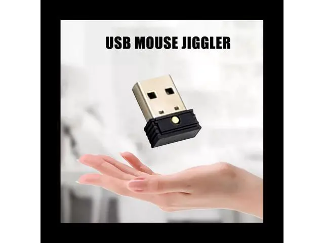 Alt view image 6 of 6 - 3Pcs USB Mouse Jiggler Undetectable Automatic Computer Mouse Computer Movement Jiggler KeepsAwake Mouse Mover Simulator