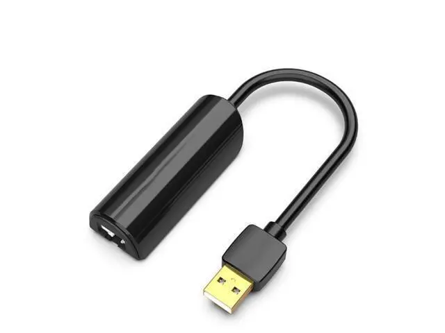 Alt view image 3 of 6 - Desktop USB to Ethernet Adapter Laptop Wire Adapter Durable RJ45 External Adapter Ensures Stable Internet Dropship(USB 2.0 100M)