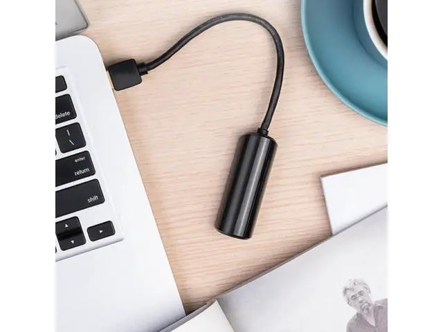 Alt view image 4 of 6 - Desktop USB to Ethernet Adapter Laptop Wire Adapter Durable RJ45 External Adapter Ensures Stable Internet Dropship(USB 2.0 100M)