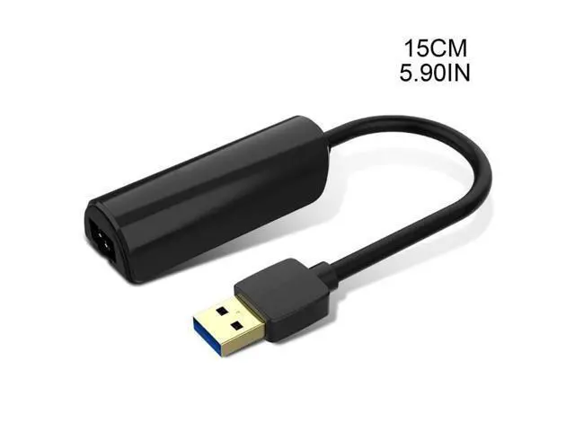 Alt view image 6 of 6 - Desktop USB to Ethernet Adapter Laptop Wire Adapter Durable RJ45 External Adapter Ensures Stable Internet Dropship(USB 2.0 100M)