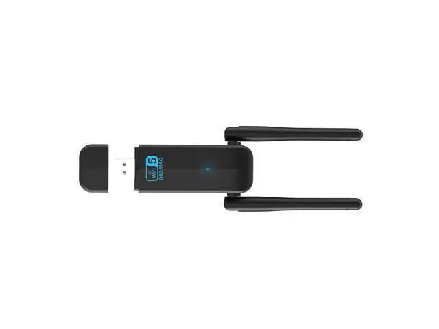 Alt view image 3 of 5 - 1300Mbps USB3.0 WiFi Adapter Dual Band 2.4G 5Ghz Wireless WiFi Antenna USB Ethernet Network Card Receiver For PC