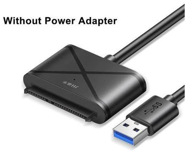 Main image of SATA Ke USB 3.0 Adaptor Kabel untuk 2.5 3.5 Inci HDD Eksternal SSD Hard Drive SATA Adaptor USB 3.0 Ke Sata III Konverter Kabel 3 0(V1 without adapter)