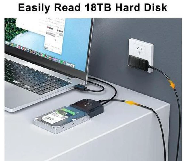 Alt view image 4 of 6 - SATA Ke USB 3.0 Adaptor Kabel untuk 2.5 3.5 Inci HDD Eksternal SSD Hard Drive SATA Adaptor USB 3.0 Ke Sata III Konverter Kabel 3 0(V1 without adapter)