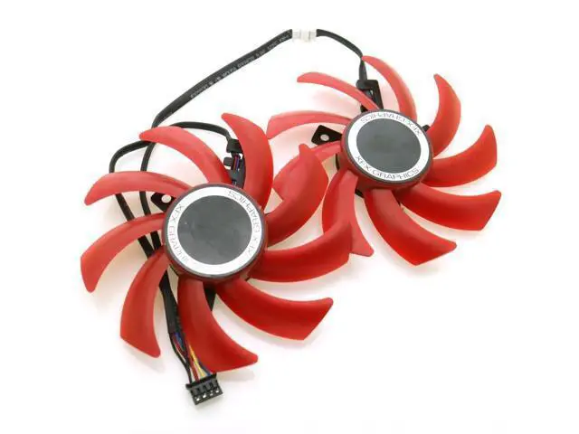 Alt view image 2 of 2 - FY09010LPB 12V 0.45A 85mm 4Wire 4Pin VGA Fan For XFX-RX560 RX570 4G 8G Graphics Card Cooling Fan