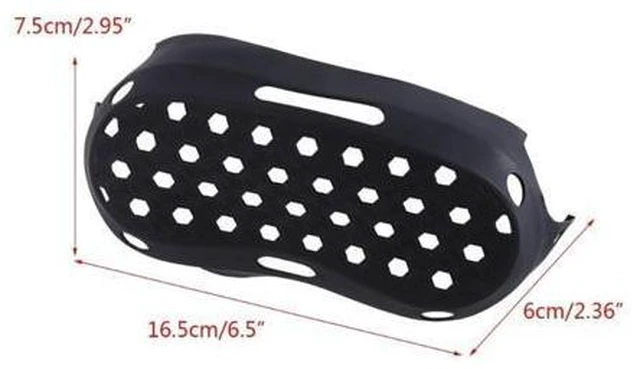 Alt view image 6 of 6 - Lightweight Silicone VR Headset Protective Shells Cover for VR Headset(White)