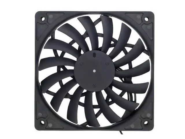 Alt view image 3 of 6 - Mute 120mm 12cm PWM Cooling Fan Slim 12mm,120X120X12mm DC 12V 0.20A 1400RPM Computer PC Case Chassis Cooler Quiet