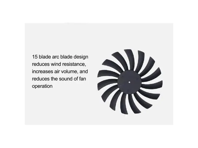 Alt view image 4 of 6 - Mute 120mm 12cm PWM Cooling Fan Slim 12mm,120X120X12mm DC 12V 0.20A 1400RPM Computer PC Case Chassis Cooler Quiet