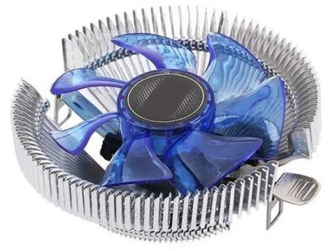 Main image of CPU Fan Desktop Computer PC Cooler Blue LED Aluminum Heatsink CPU Cooling Radiator for LGA 775 1150 1155 1156 1366 2011