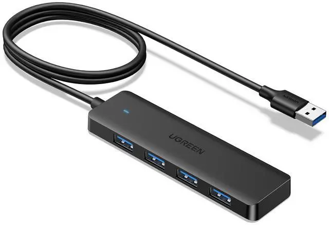Main image of UGREEN USB 3.0 Hub, 4 Ports USB A Splitter Ultra-Slim USB Expander, 3.3 ft