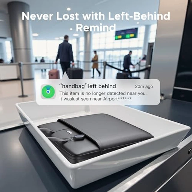 Alt view image 6 of 7 - FineTrack Air Tracker Tags (iOS Only) 8 Pack Key Finder