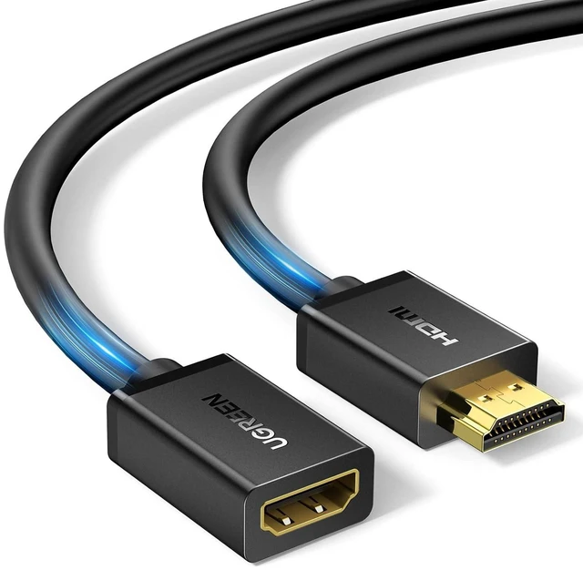 Alt view image 7 of 7 - UGREEN 4K@60Hz 2K@240Hz HDMI 2.0 Extender HDMI Extension Cable, 6FT | High Speed Extension Cable Support HDR Compatible with Switch 2 Roku Stick PS5 PS4 Xbox Laptop PC Blu Ray Player Chromecast