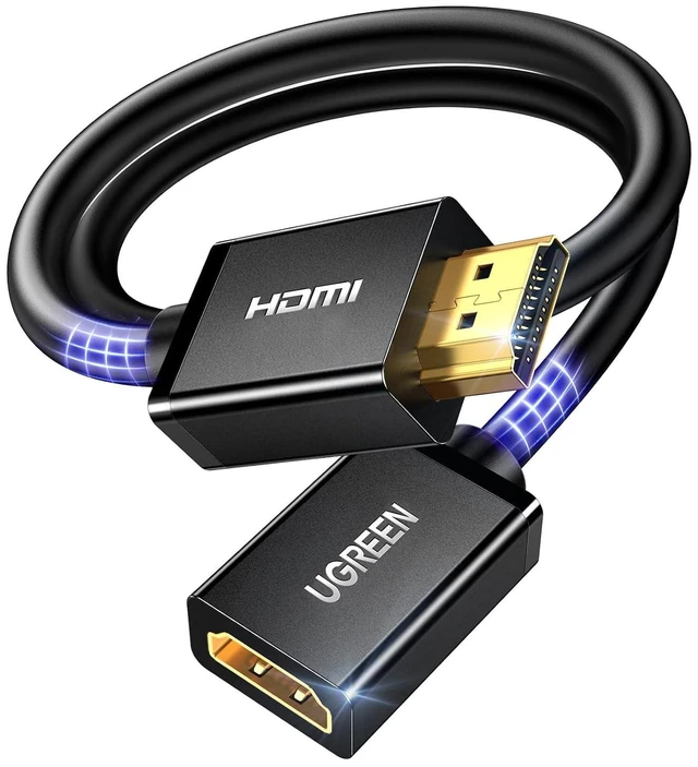 Main image of UGREEN 4K@60Hz 2K@240Hz HDMI 2.0 Extender HDMI Extension Cable, 1.5FT