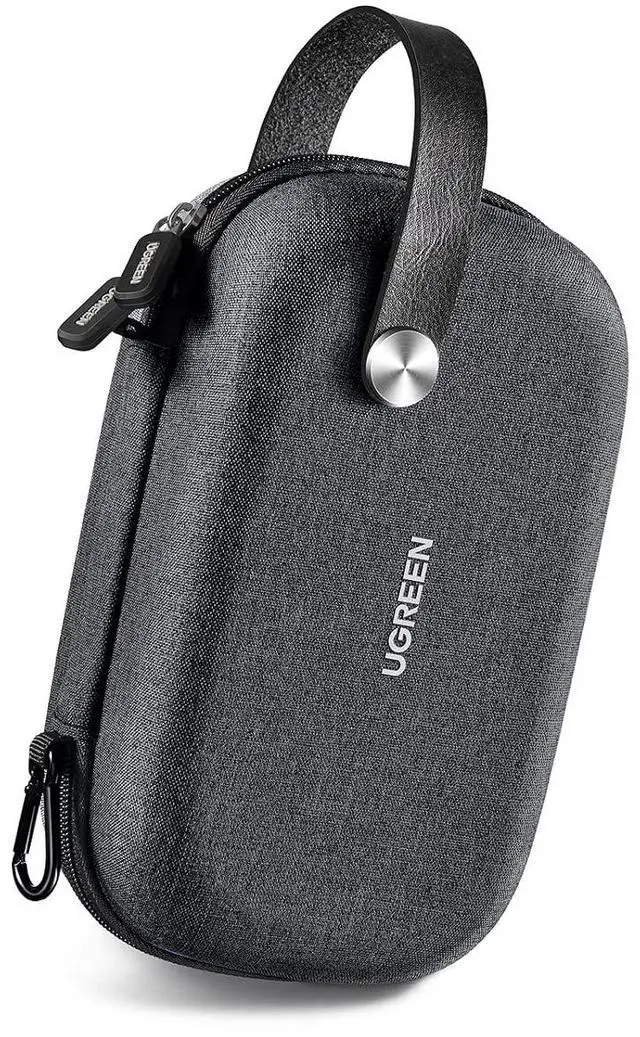 Main image of UGREEN Electronics Organizer Travel Case Cable Organizer Bag Waterproof Portable Storage Pouch for Charger, Cables, USB Flash Drive, Power Bank, Memory Card, Travel Accessories Black