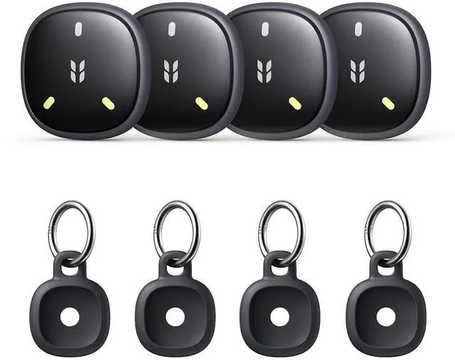 Main image of UGREEN FineTrack Mini2 Air Tracker Tags (iOS Only) 4 Pack | Bluetooth Tracker Compatible with Apple Find My, Item Finder Smart Tag for Keys,Luggage,Standard