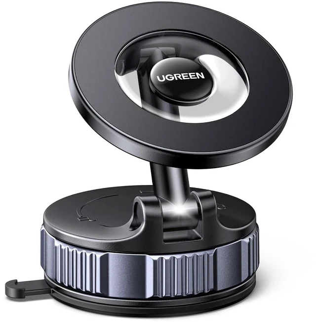Main image of UGREEN Magsafe Car Phone Mount, 80LB Vacuum Suction Phone Holder | 3600gf Magnetic Hold with N52 Magnets360° RotationDashboard & Windshield Compatible with iPhone 17-12 Plus Pro Max Series