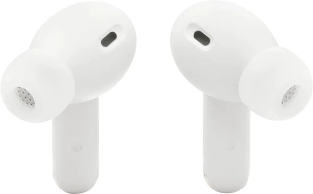Alt view image 2 of 7 - JBL Vibe Beam 2 - True Wireless Noise Cancelling Earbuds with JBL Pure Bass Sound & Smart Ambient technology, 4mics for crisp, clear calls, up to 40Hrs of Playback, IP54 Dust & Water resistant (White)