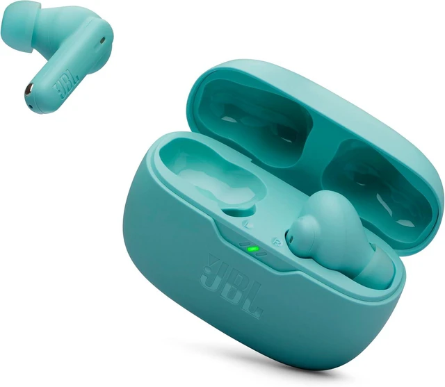 Main image of JBL Vibe Beam 2 - True Wireless Noise Cancelling Earbuds with JBL Pure Bass Sound & Smart Ambient Technology, 4mics for Crisp, Clear Calls, up to 40Hrs of Playback, IP54 Dust & Water Resistant (Blue)