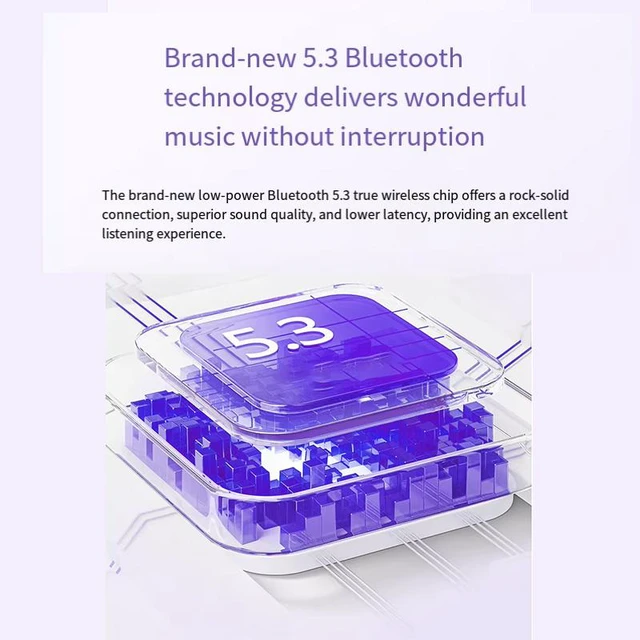 Alt view image 6 of 6 - JBL Vibe Beam 2 - True Wireless Noise Cancelling Earbuds with JBL Pure Bass Sound & Smart Ambient Technology, 4mics for Crisp, Clear Calls, up to 40Hrs of Playback, IP54 Dust & Water Resistant (Blue)