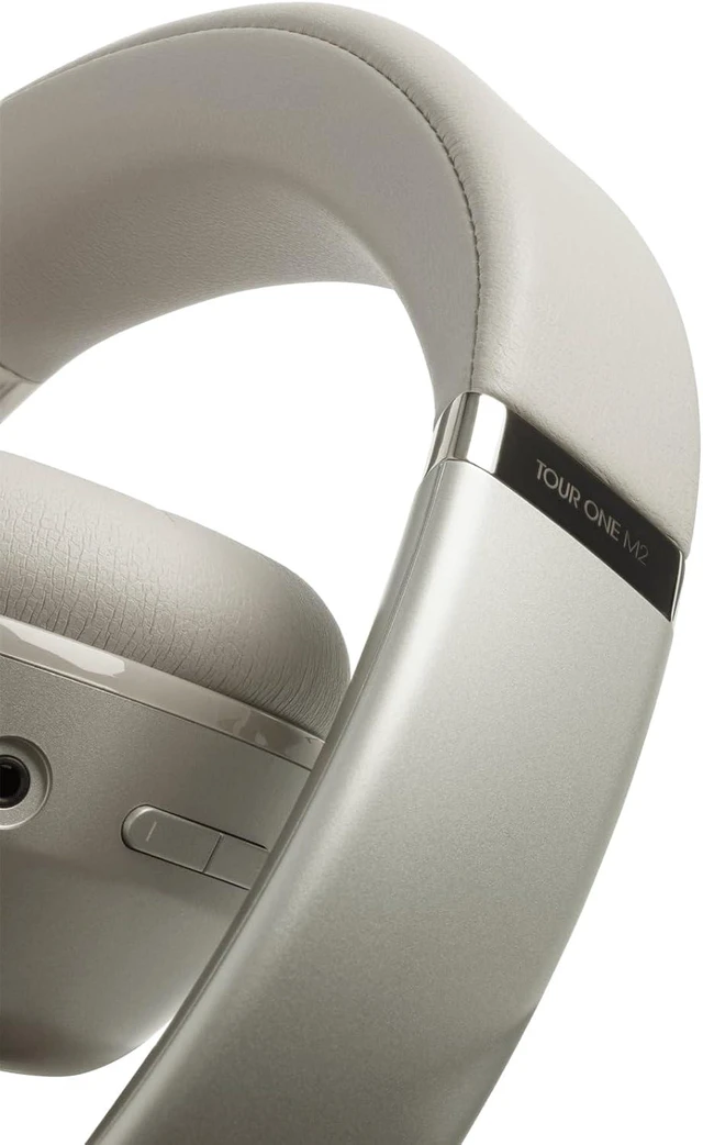 Alt view image 7 of 7 - JBL Tour One M2 - Wireless Over-Ear True Adaptive Noise Cancelling Headphones, 4-mic Superior Calls with Voice Control, JBL's Legendary Pro Sound & Spatial Sound, Fast Pair Enabled (Champagne)