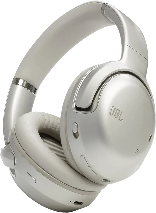 Main image of JBL Tour One M2 - Wireless Over-Ear True Adaptive Noise Cancelling Headphones, 4-mic Superior Calls with Voice Control, JBL's Legendary Pro Sound & Spatial Sound, Fast Pair Enabled (Champagne)