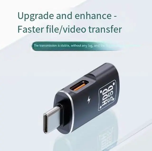 Alt view image 3 of 4 - USB-C to USB 3.0 OTG Adapter Type-C Female to USB-A Male Converter for Phone/Tablet/Laptop, Support Fast Charging & 5Gbps Data Transfer, Plug-and-Play for U-Disk/Keyboard/Mouse