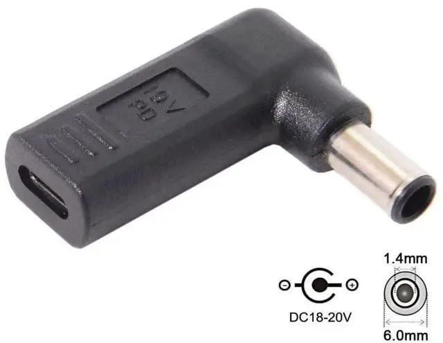 Alt view image 2 of 5 - USB C to DC 6.0x1.4mm PD 65W Emulator Trigger Converter Adapter