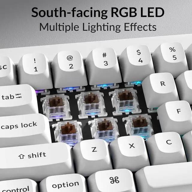 Keychron Q1 75% Custom Wired RGB Mechanical Keyboard - Thumbnail 4