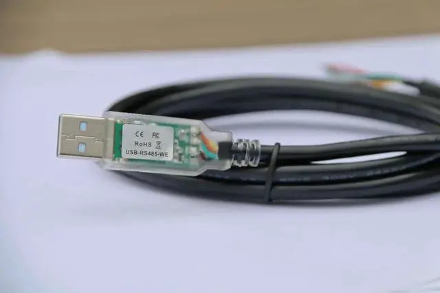 Alt view image 5 of 7 - FTDI USB-RS485-WE-1800-BT Cable USB to RS485 UART Serial Adapter Converter Cable USB-RS485-WE Cable 1.8M 6 Way Wire End