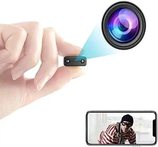 Main image of WISDUM Rettru XD-WiFi Smallest Surveillance Camera Wi-Fi HD 1080P with Night Vision,Motion Detection,Cloud Storage,Remote Viewing,Compatible with Android/iOS Phone APP,Window/MAC PC