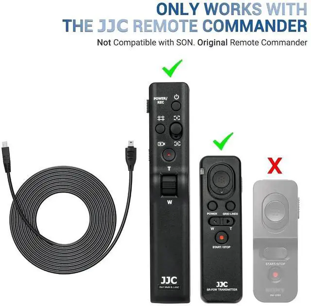 Alt view image 5 of 7 - 100CM Multi Terminal Connecting Cable Cord Fits Sony Camera/Camcorder Connect JJC SR-F2 SR-F2W TP-F2 TPR-M1 TPR-U1 TP-S2 Remote Control
