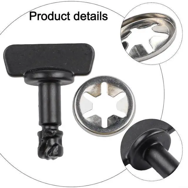 Alt view image 2 of 7 - Hitch Cover Bolt With Retainer 11612235,For Tahoe,For Suburban Blazer For Yukon Acadia Terrain,For Escalade XT4, Enclave 2015-2024 (2-Pack)