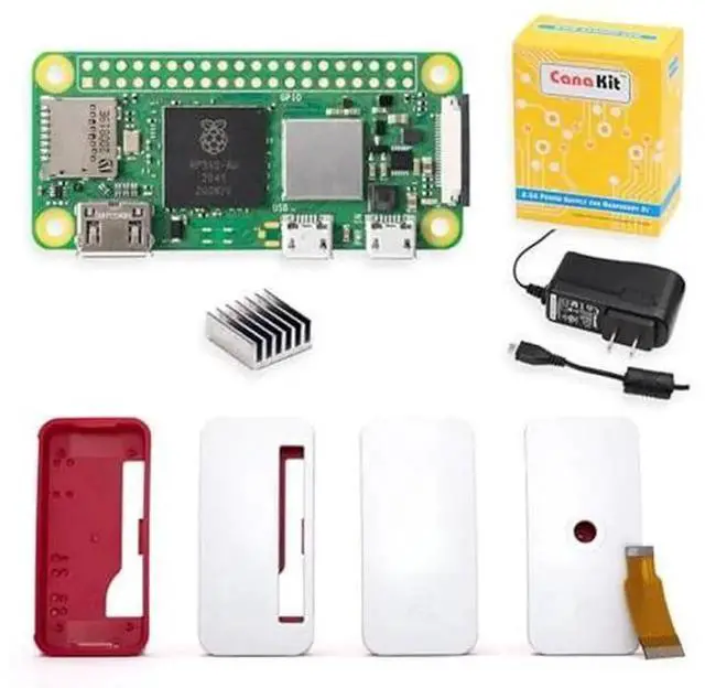Main image of Raspberry Pi Zero 2 W Basic Kit with Official Case