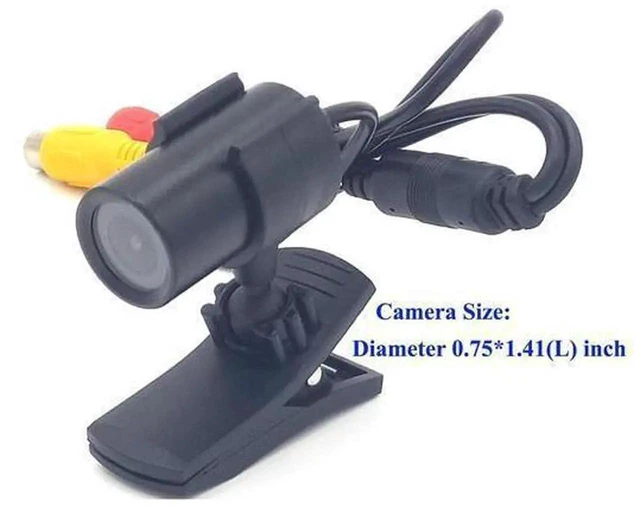 Alt view image 5 of 5 - CNDST CCTV Hd Mini Bullet Security Camera 1200TVL 2.8mm Wide Angle Lens with Bracket Small Indoor Outdoor Surveillance Camera Analog Camera(DST-190CW)