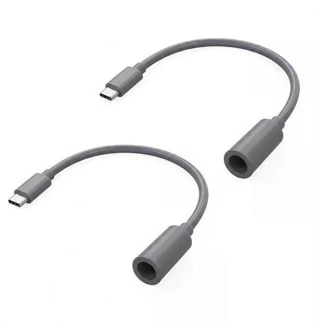 Main image of 2PCS for Starlink Mini Power Cable Adapter DC Female to USB-C Male 30cm | IP67 waterproof, Plug-and-Play, PVC Build, Secure Connection, Portable