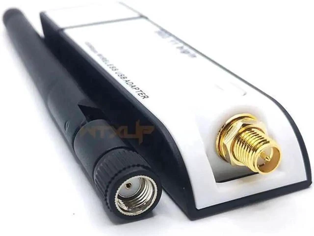 Alt view image 4 of 7 - New WIFI USB Adapter RT3070 150Mbps USB 2.0 WiFi Wireless Network Card 802.11b/g/n LAN Adapter With external Antenna